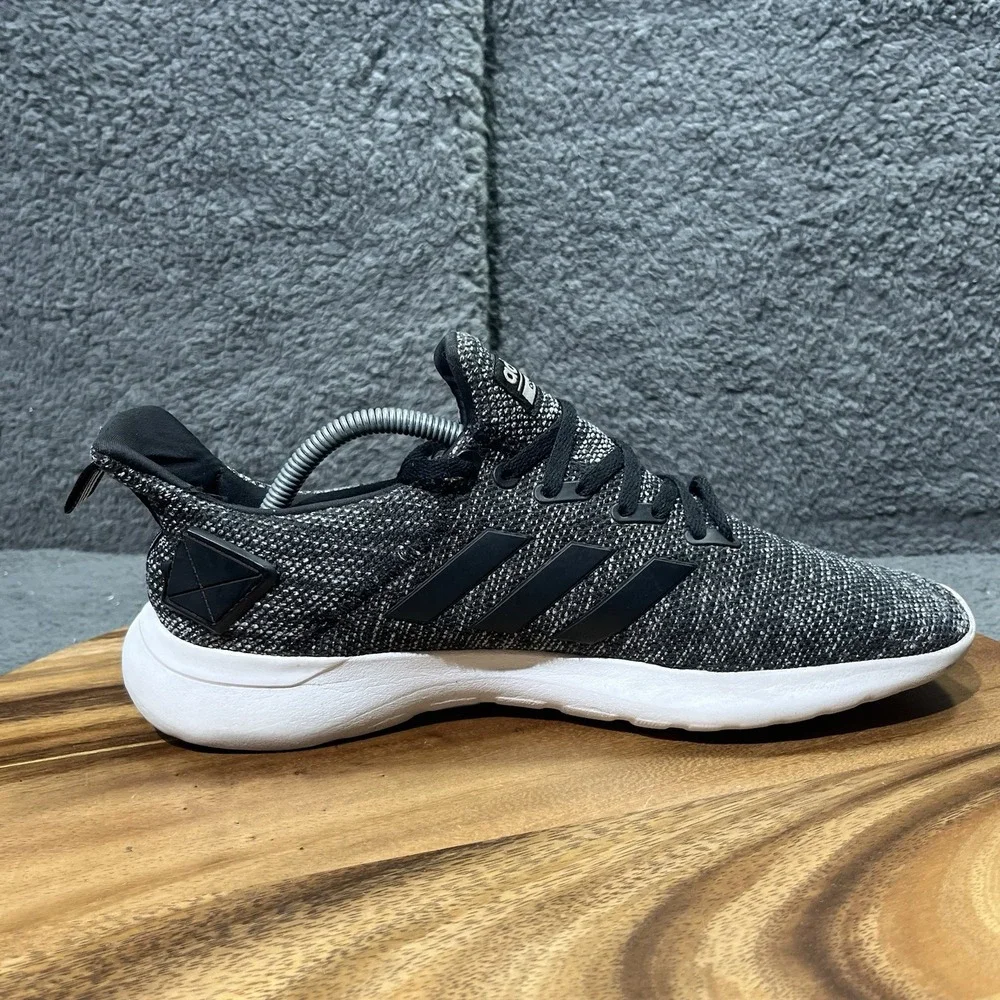 ADIDAS Mens Size 10 Gray‎ Lite Racer BYD Sport Sneaker Athletic Shoes NO INSOLES